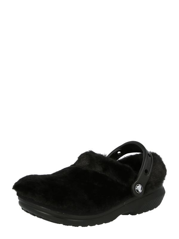 Crocs Crocs Cokle 'Classic Fur Sure'  črna