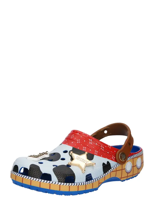 Crocs Crocs Cokle 'Toy Story Woody'  svetlo modra / rjava / rdeča / črna