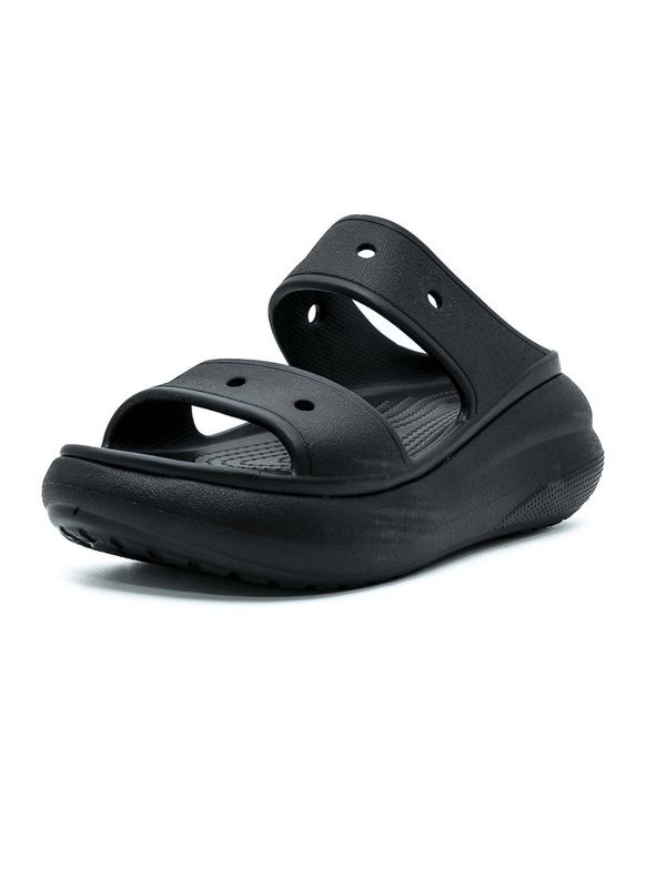 Crocs Crocs Nizki natikači 'Classic Crush'  črna / bela