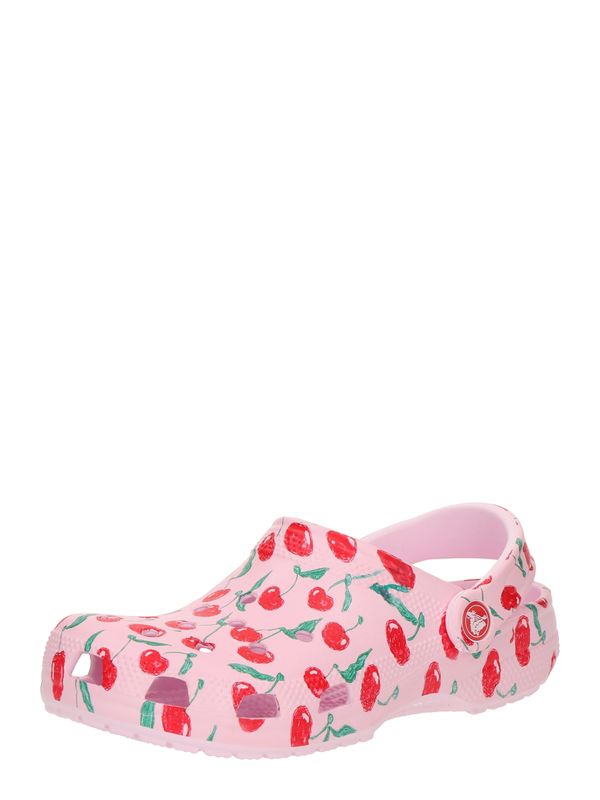 Crocs Crocs Odprti čevlji 'Classic Fresh Fruits'  smaragd / roza / rdeča
