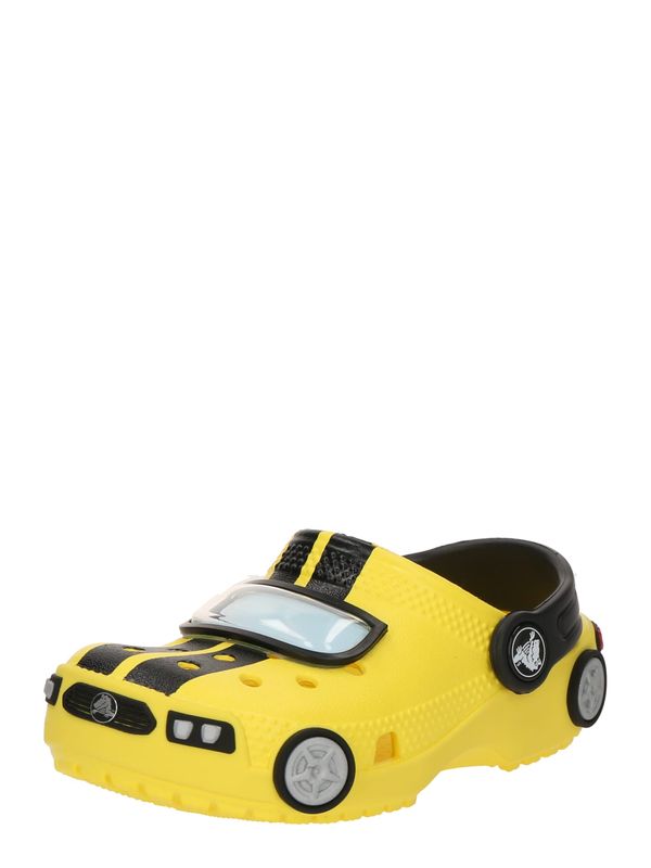 Crocs Crocs Odprti čevlji 'Classic IAM Race Car'  rumena / črna