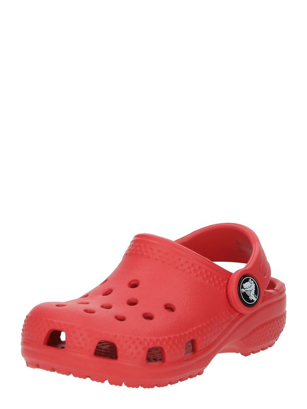 Crocs Crocs Odprti čevlji 'Classic'  rdeča / črna / bela