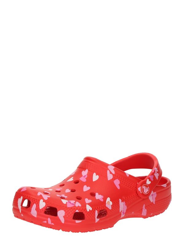 Crocs Crocs Odprti čevlji 'Classic VDay'  roza / rosé / rdeča