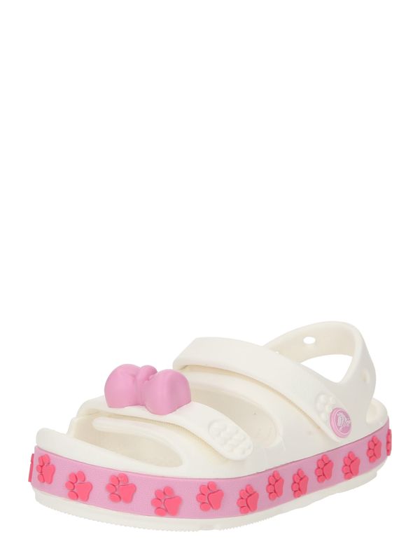 Crocs Crocs Odprti čevlji 'Crocband Cruiser'  roza / bela