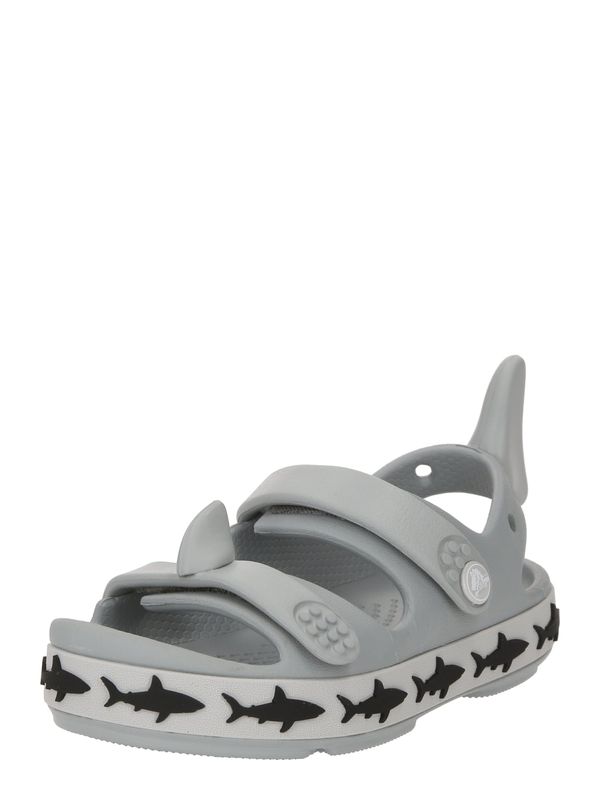Crocs Crocs Odprti čevlji 'Crocband Cruiser'  siva / svetlo siva / črna