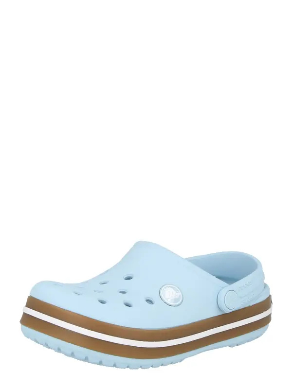 Crocs Crocs Odprti čevlji 'Crocband'  svetlo modra / rjava / bela