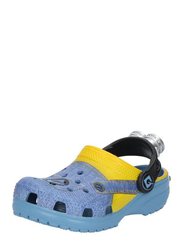 Crocs Crocs Odprti čevlji 'Despicable Me Classic'  moder denim / rumena / črna / srebrna