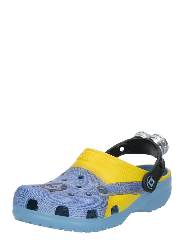 Crocs Crocs Odprti čevlji 'Despicable Me Classic'  moder denim / rumena / črna / srebrna