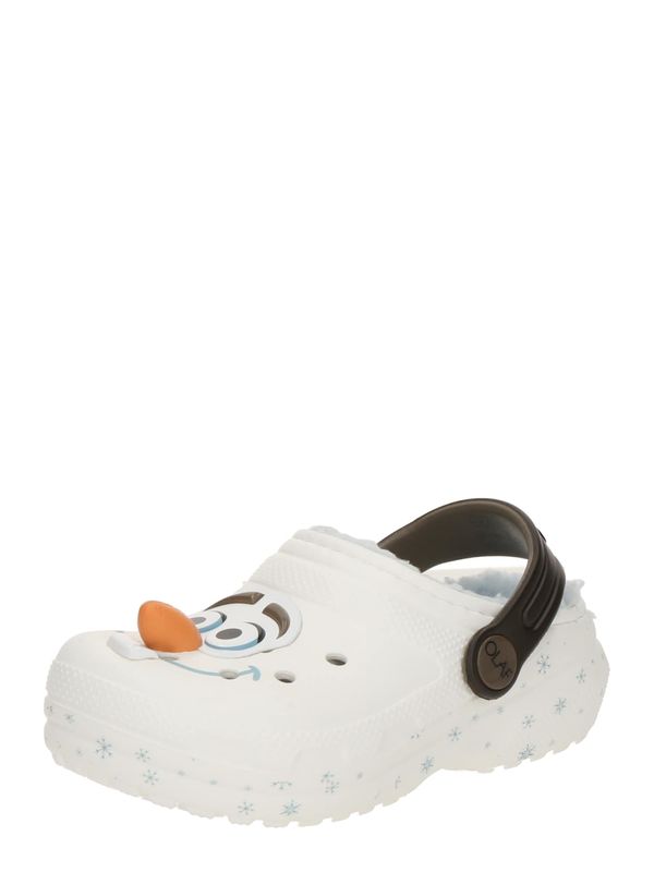 Crocs Crocs Odprti čevlji 'Frozen Olaf Classic'  svetlo modra / čokolada / oranžna / bela