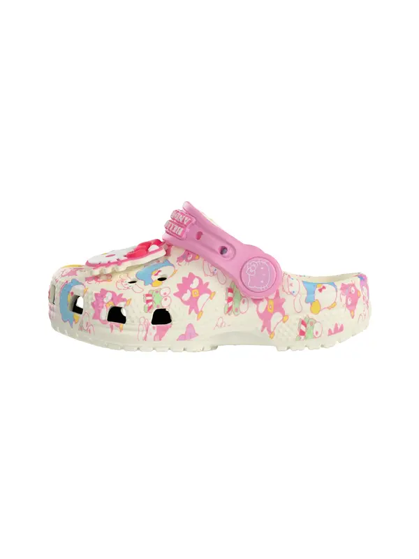 Crocs Crocs Odprti čevlji 'HKF Pastel Classic'  kremna / svetlo modra / meta / roza