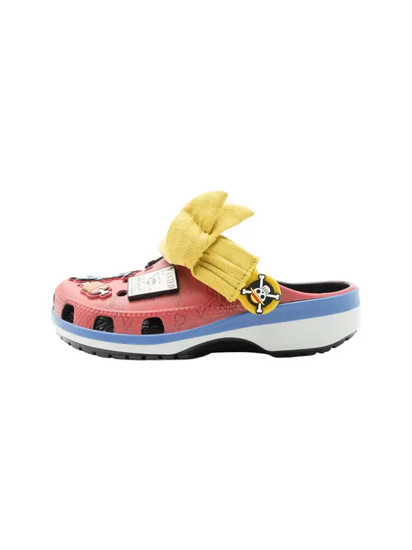 Crocs Crocs Odprti čevlji 'One Piece Luffy CLASSIC'  modra / rumena / rdeča / črna