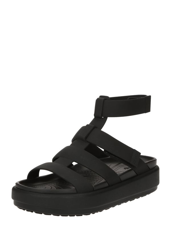 Crocs Crocs Sandali 'Brooklyn Luxe Gladiator'  črna