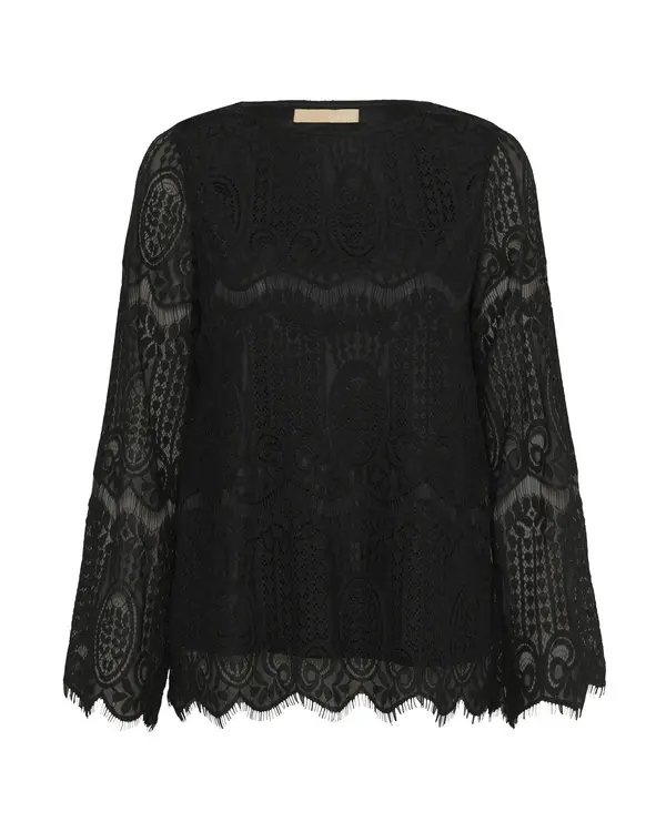 CULTURE CULTURE Bluza 'CUCroba'  črna