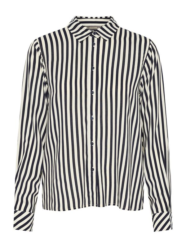 CULTURE CULTURE Bluza 'Denia'  antracit / bela