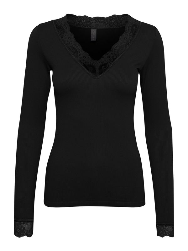 CULTURE CULTURE Majica 'Camilla'  črna