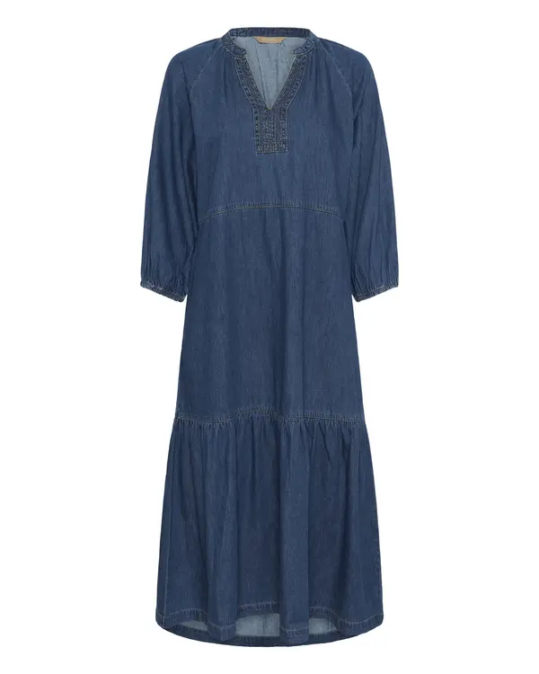CULTURE CULTURE Obleka 'Lava'  moder denim