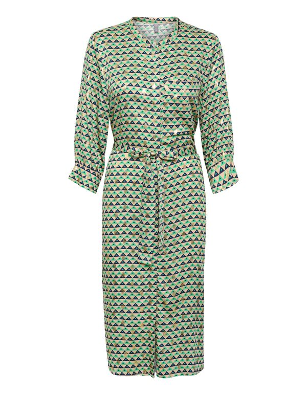 CULTURE CULTURE Obleka 'Malin'  nude / mornarska / zlata / zelena