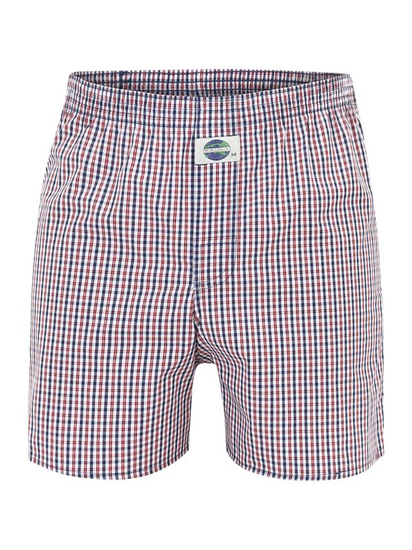 D.E.A.L International D.E.A.L International Boksarice 'Check'  mornarska / golobje modra / rdeča / bela