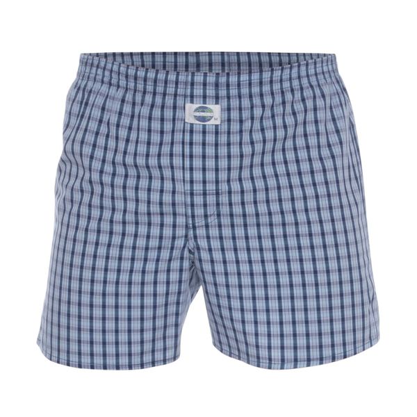 D.E.A.L International D.E.A.L International Boksarice 'Check'  svetlo modra / temno modra