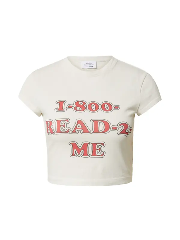 Daahls by Emma Roberts exclusively for ABOUT YOU Daahls by Emma Roberts exclusively for ABOUT YOU Majica 'Cara'  bež / rdeča / črna