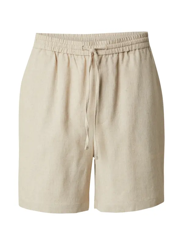 DAN FOX APPAREL DAN FOX APPAREL Hlače 'Dorian'  progasto bež