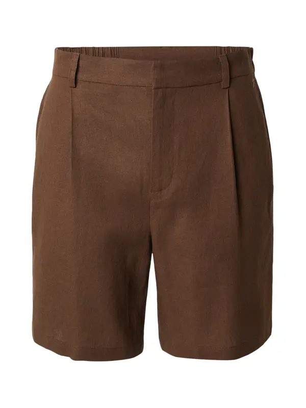 DAN FOX APPAREL DAN FOX APPAREL Hlače 'Gerrit'  rjava