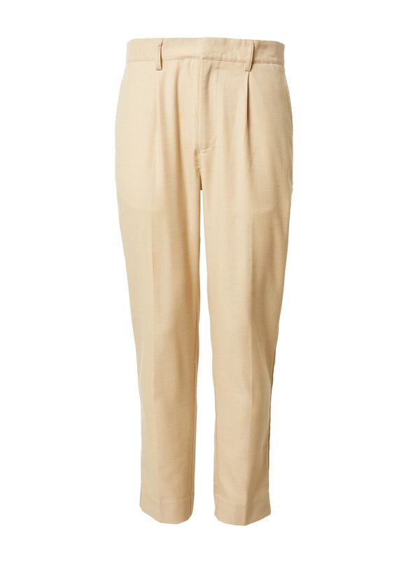 DAN FOX APPAREL DAN FOX APPAREL Hlače na rob 'Ediz'  bež