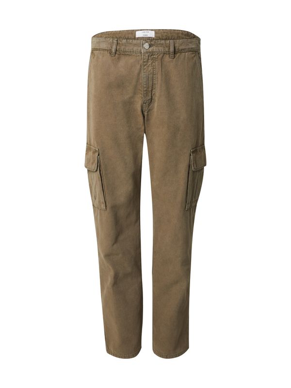 DAN FOX APPAREL DAN FOX APPAREL Kargo hlače 'Angelo'  kaki