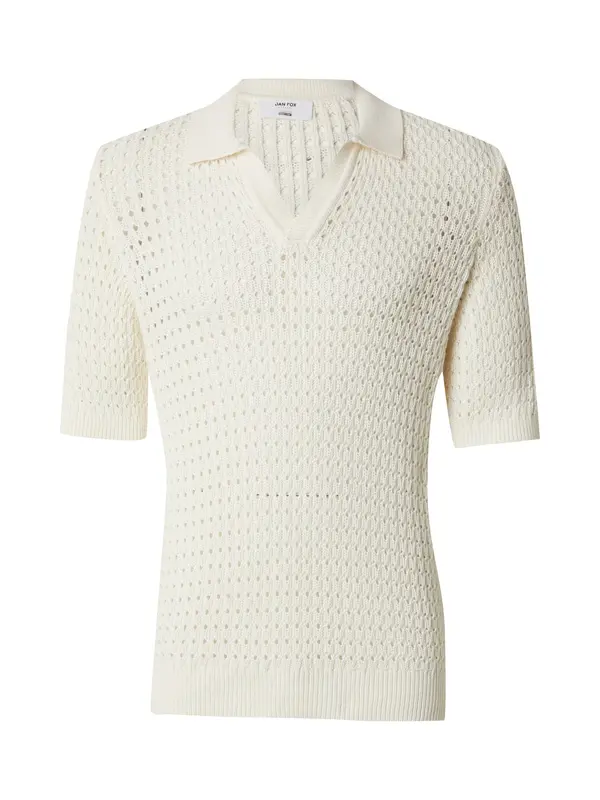 DAN FOX APPAREL DAN FOX APPAREL Majica 'Malik'  off-bela