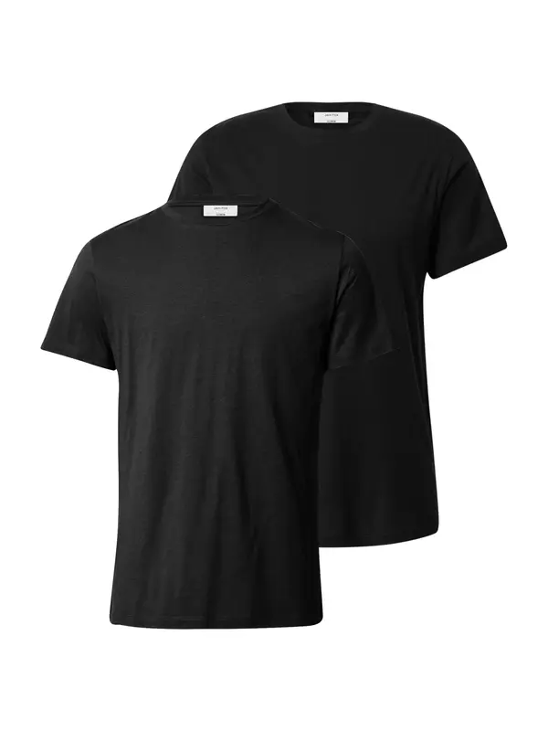 DAN FOX APPAREL DAN FOX APPAREL Majica 'Piet'  črna