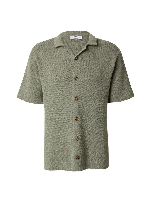 DAN FOX APPAREL DAN FOX APPAREL Pletena jopa 'Gustav'  zelena