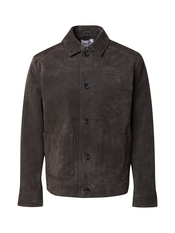 DAN FOX APPAREL DAN FOX APPAREL Prehodna jakna 'Fabio'  antracit