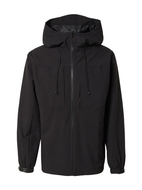 DAN FOX APPAREL DAN FOX APPAREL Prehodna jakna 'Hendrik'  črna