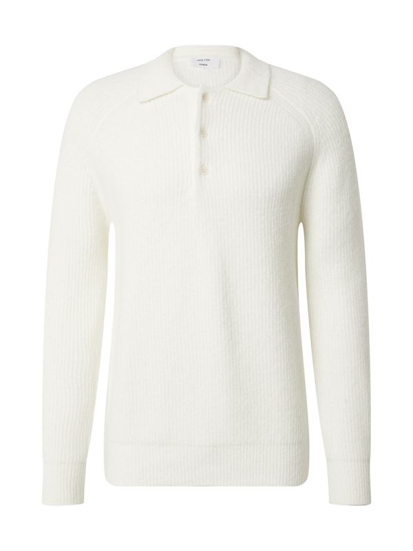 DAN FOX APPAREL DAN FOX APPAREL Pulover 'Anton'  off-bela