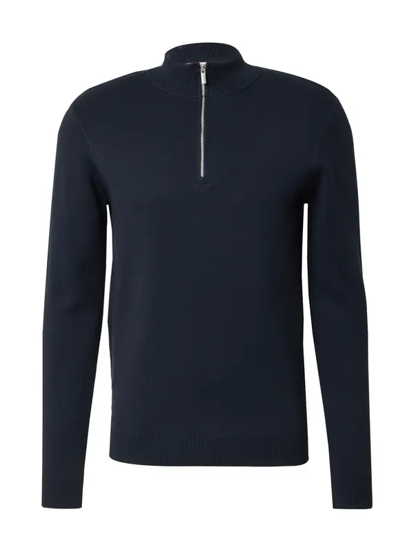 DAN FOX APPAREL DAN FOX APPAREL Pulover 'Roman'  temno modra