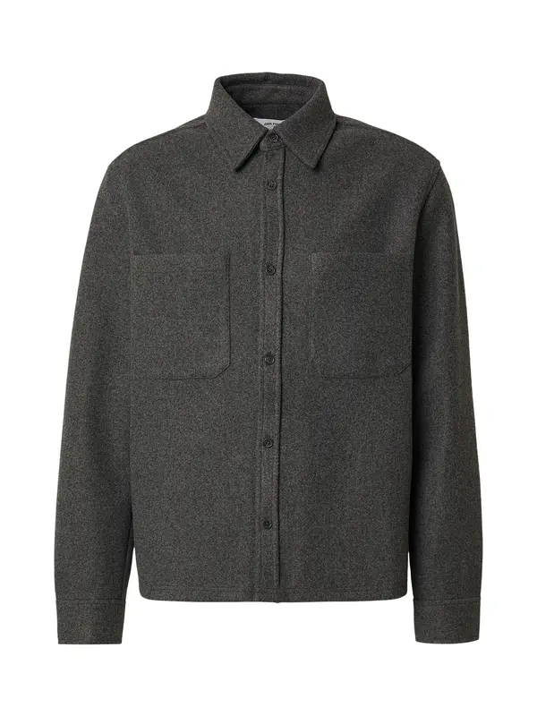 DAN FOX APPAREL DAN FOX APPAREL Srajca 'Ali'  temno siva