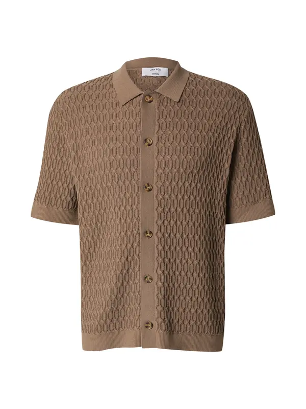 DAN FOX APPAREL DAN FOX APPAREL Srajca 'Domenic'  rjava