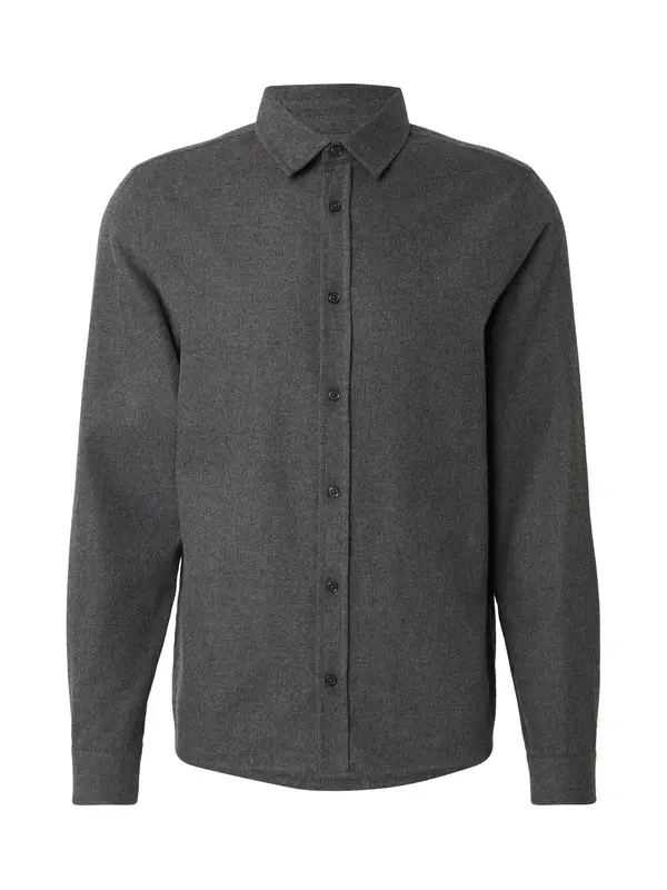 DAN FOX APPAREL DAN FOX APPAREL Srajca 'Leopold'  temno siva