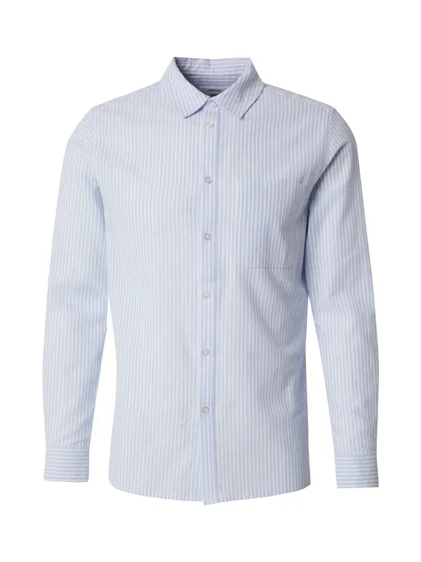 DAN FOX APPAREL DAN FOX APPAREL Srajca 'Quirin'  svetlo modra / bela