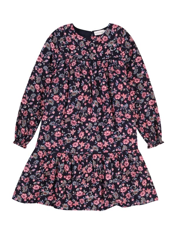 Danamade Danamade Obleka 'ALEA'  mornarska / svetlo modra / roza / vinsko rdeča