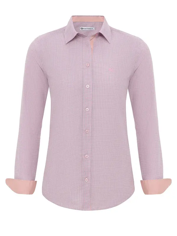 Dandalo Dandalo Bluza 'Nordin'  bež / siva / roza