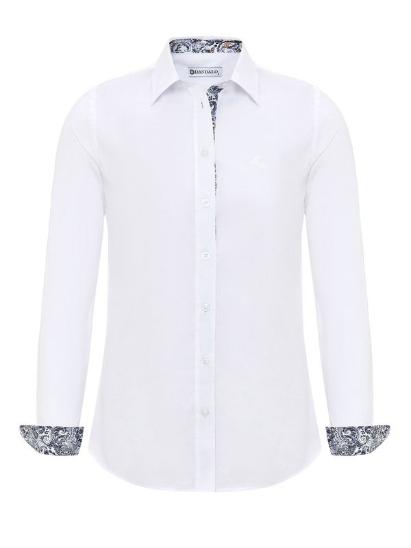 Dandalo Dandalo Bluza 'Welmer'  siva / bela