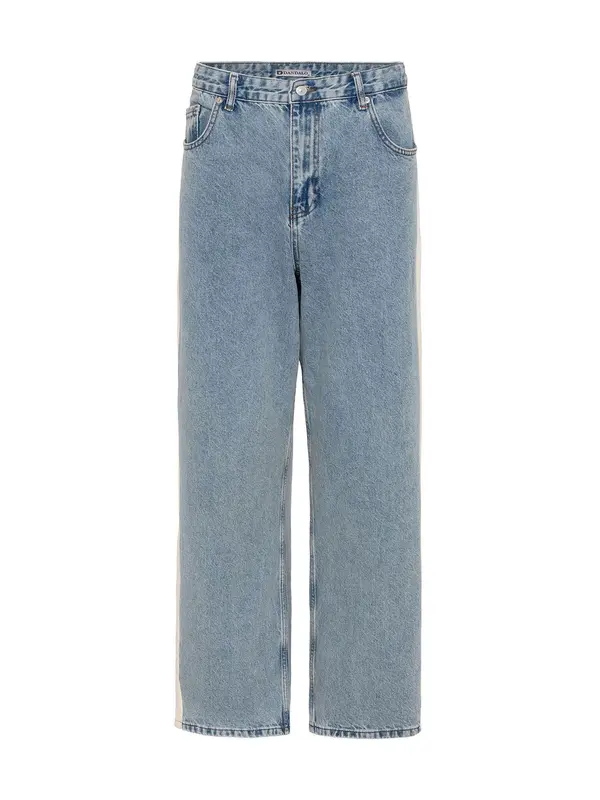 Dandalo Dandalo Kavbojke  moder denim / bela