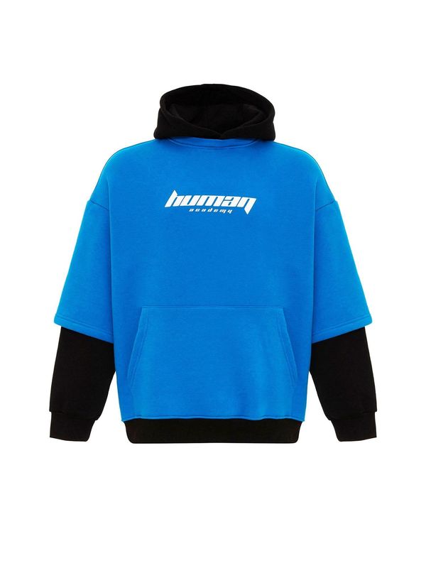 Dandalo Dandalo Majica 'Arlen'  kraljevo modra / črna / bela