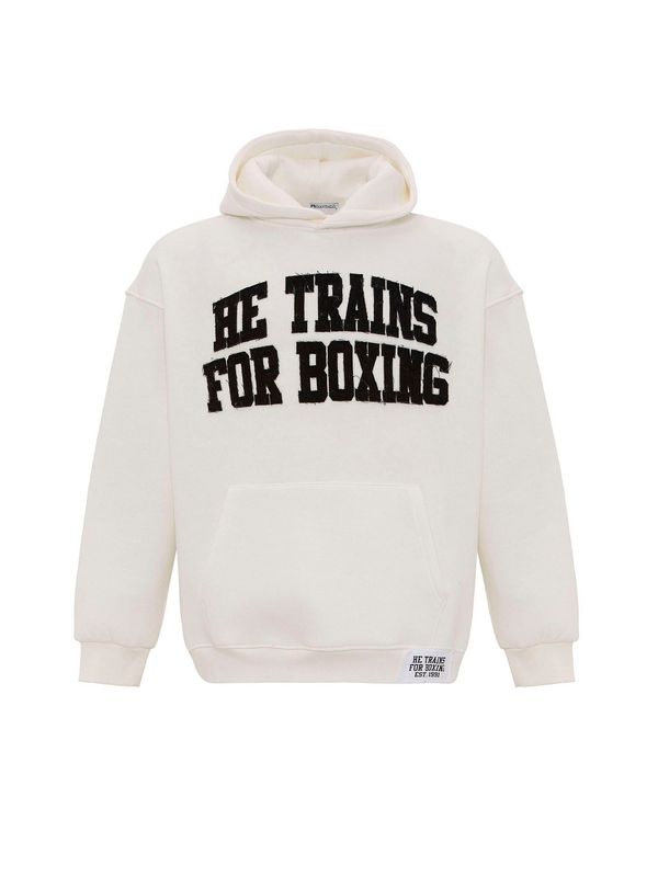 Dandalo Dandalo Majica 'Dayan'  črna / off-bela