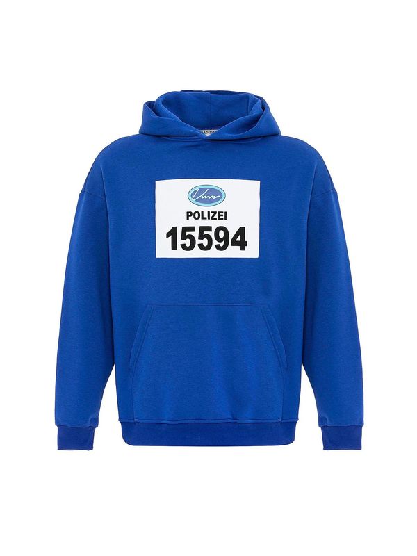 Dandalo Dandalo Majica 'Eduardo'  modra / nebeško modra / črna / bela