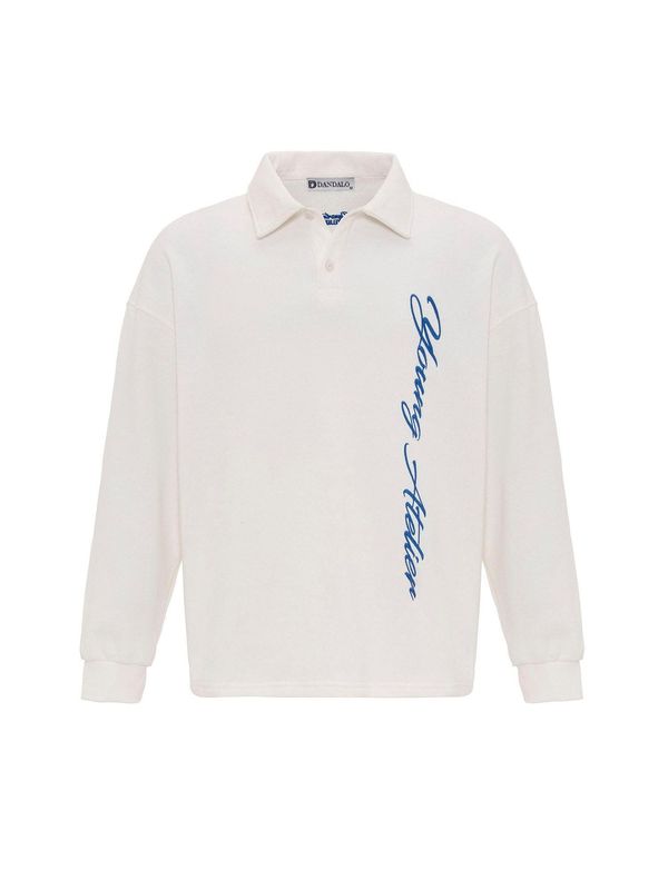 Dandalo Dandalo Majica 'Kaynan'  modra / off-bela