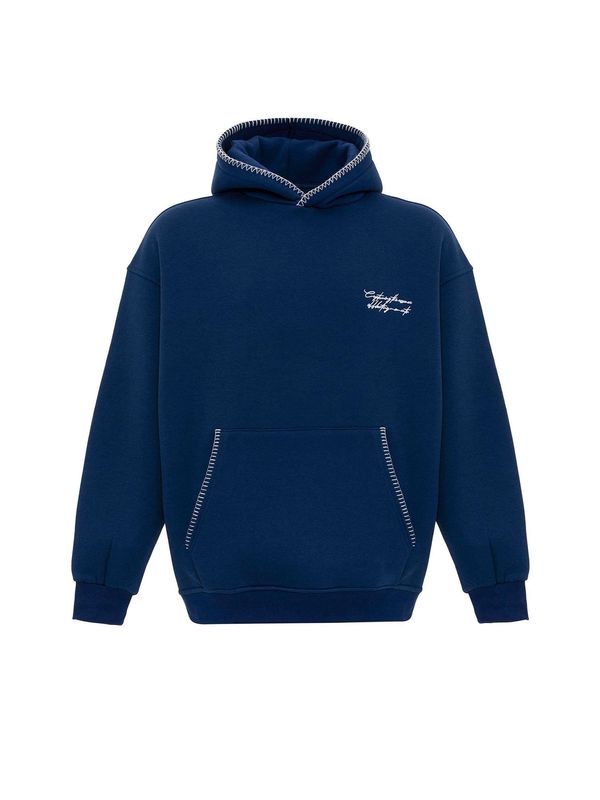 Dandalo Dandalo Majica 'Wellington'  marine / bela