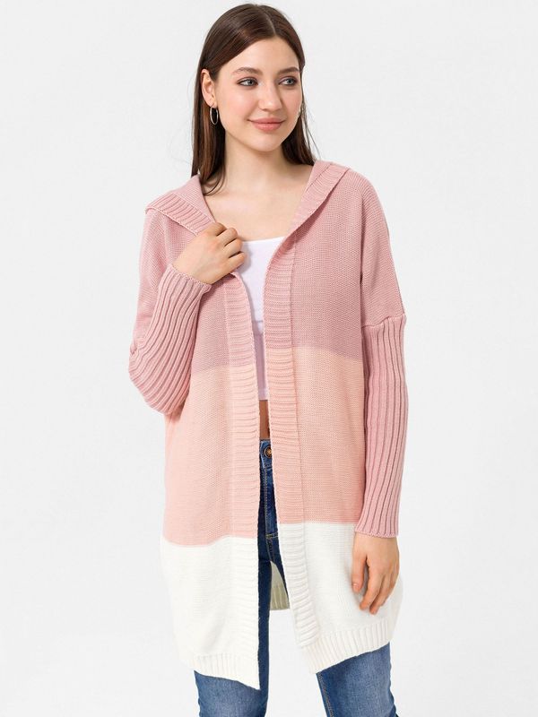 Dandalo Dandalo Pletena jopa  bež / roza / bela