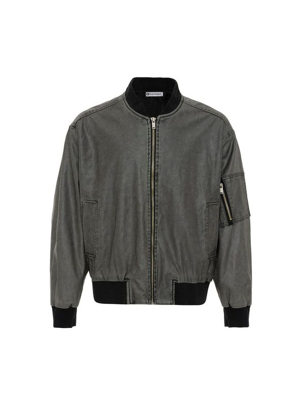 Dandalo Dandalo Prehodna jakna 'Jhonny'  temno siva / črna